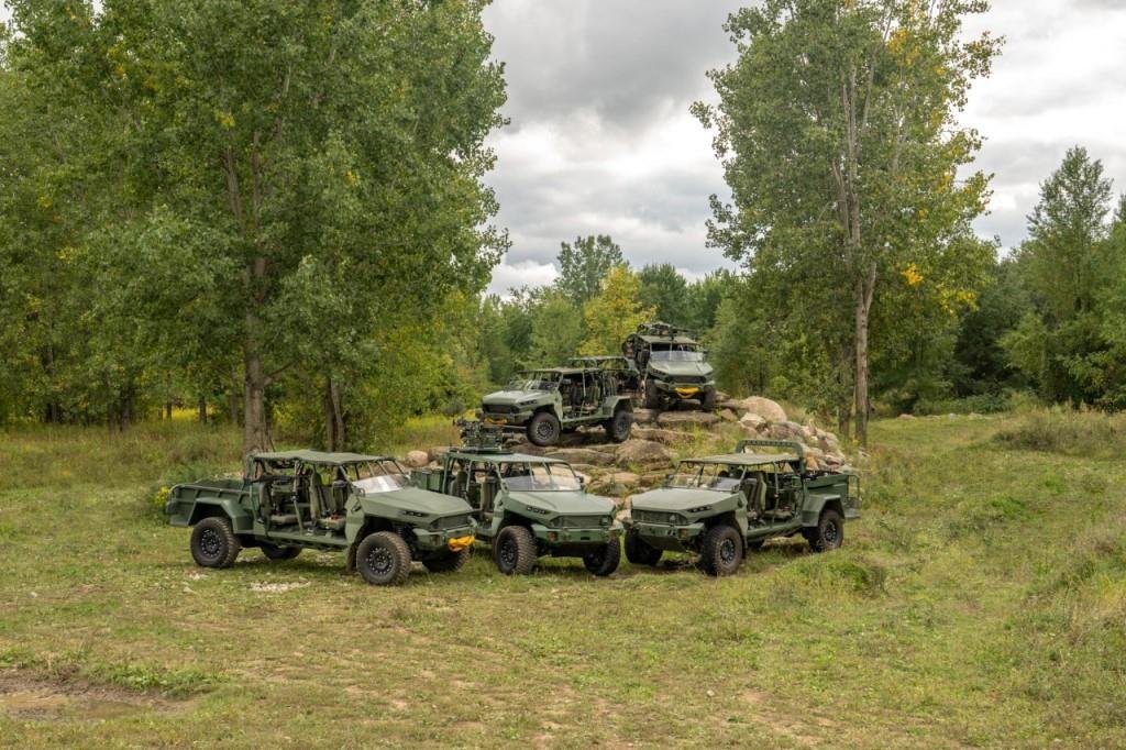 The highly modular ISV can be customized to support diverse mission profiles as shown with the ISV Family of Vehicles